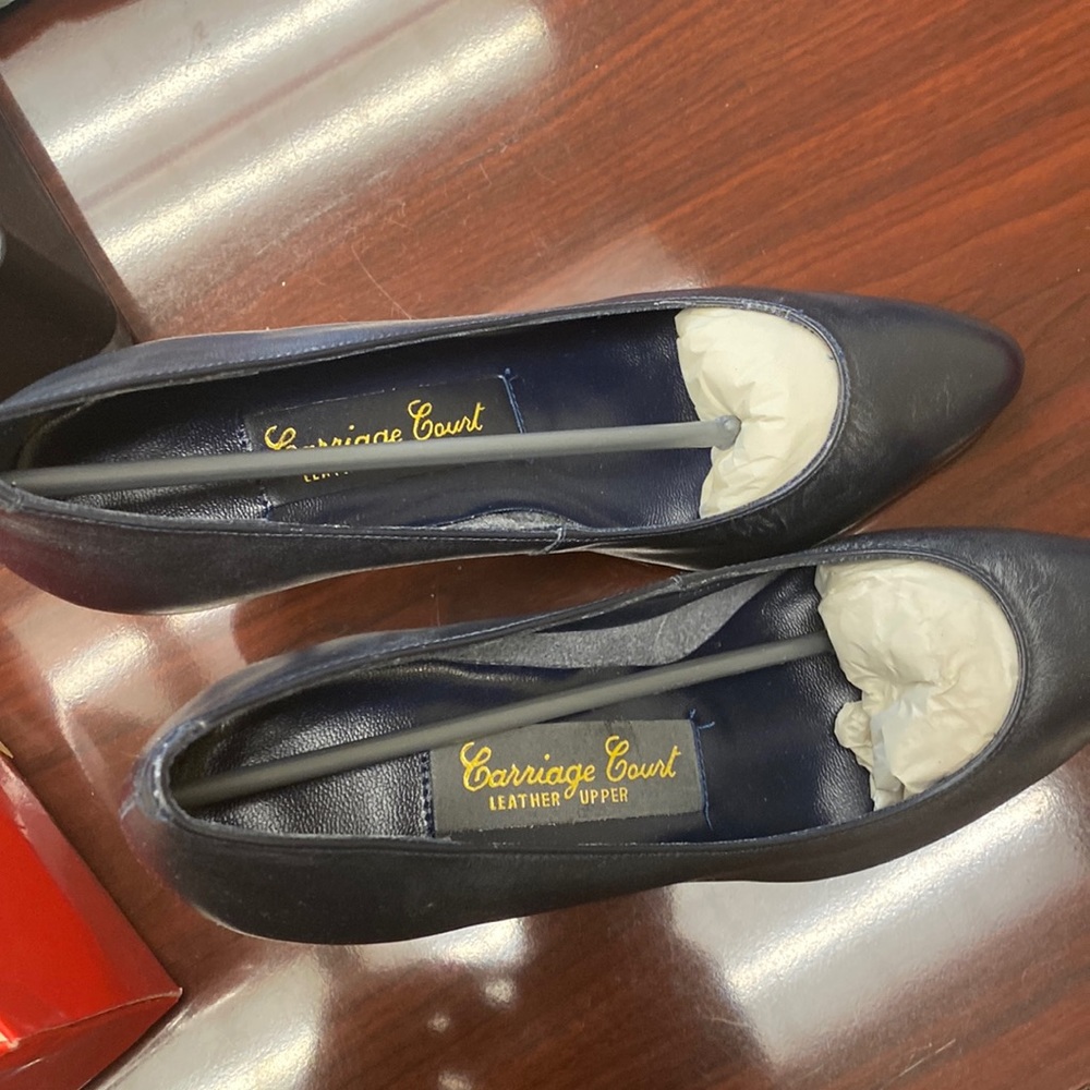 Navy shoes